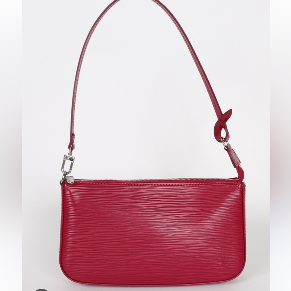 Louis Vuitton Pochette Fuchsia Shoulder Bag